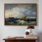 Sheerness as Seen from the Nore, 1808 - Floater Framed Canvas Print