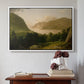 Hudson River Scene, 1857 - Floater Framed Canvas Print