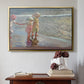 The Three Sisters on the Beach, 1908 - Floater Framed Canvas Print