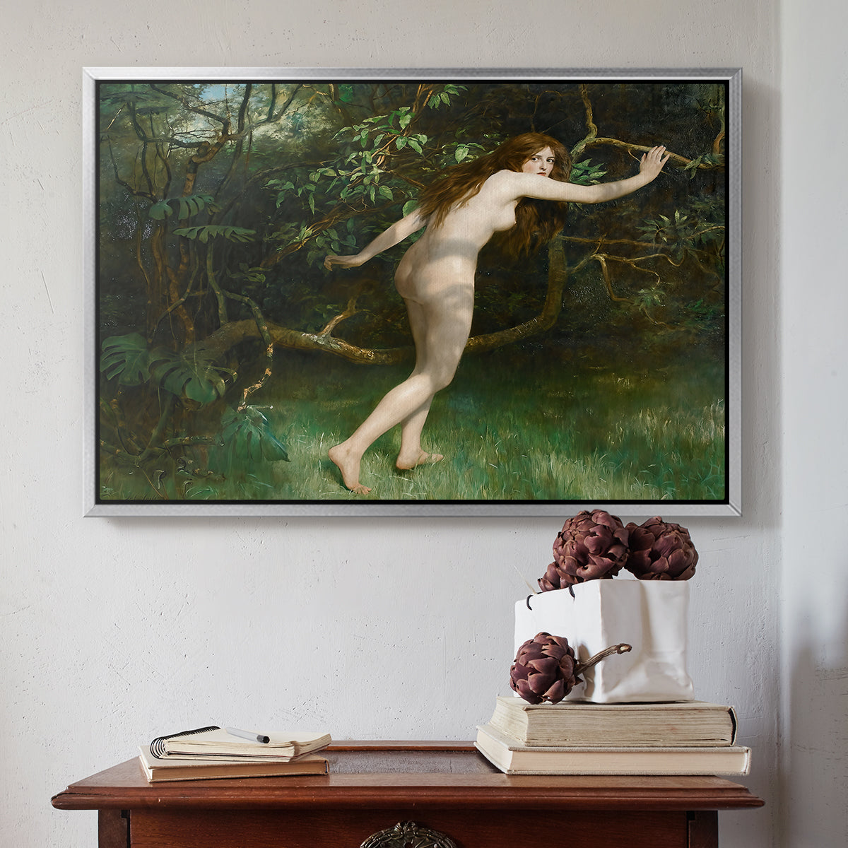 Eve, 1911 - Floater Framed Canvas Print