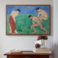 Game of Bowls, 1908 - Floater Framed Canvas Print