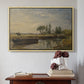Barge below Flatford Lock, c. 1810 - Floater Framed Canvas Print