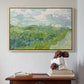 Green Wheat Field, Auvers, 1890 - Floater Framed Canvas Print