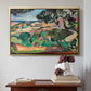 Landscape at Collioure, 1907 - Floater Framed Canvas Print