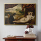 Venus and the Lute Player, c. 1565-1570 - Floater Framed Canvas Print