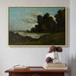 The River Loire at Nevers, 1901 - Floater Framed Canvas Print