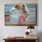 After Bathing, 1915 - Floater Framed Canvas Print