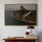 Fishermen from Rügen, 1882 - Floater Framed Canvas Print