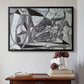 Goat's Skull, Bottle and Candle, 1952 - Floater Framed Canvas Print