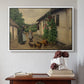 Visit to Grandmother, 1914 - Floater Framed Canvas Print