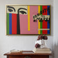 Design for Cover of Exhibition Catalogue, 1951 - Floater Framed Canvas Print