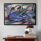 Dreaming Horse, 1913 - Floater Framed Canvas Print
