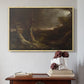 Tornado in an American Forest, 1835 - Floater Framed Canvas Print