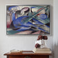 Dreaming Horse, 1913 - Floater Framed Canvas Print