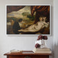 Venus and the Lute Player, c. 1565-1570 - Floater Framed Canvas Print