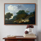 Landscape with Shepherds and Flock of Sheep, c. 1763-1765 - Floater Framed Canvas Print