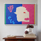 The Wolf (Le loup), from Jazz, 1947 - Floater Framed Canvas Print