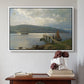The Jetty at Feste near Moss, 1898 - Floater Framed Canvas Print