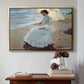 Clotilde on the Beach, 1904 - Floater Framed Canvas Print