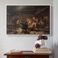 The Return of the Bear Hunter, 1856 - Floater Framed Canvas Print