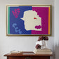 The Wolf (Le loup), from Jazz, 1947 - Floater Framed Canvas Print