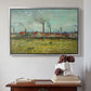Factories at Clichy, 1887 - Floater Framed Canvas Print