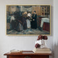 Kissing the Relic, 1893 - Floater Framed Canvas Print