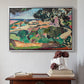 Landscape at Collioure, 1907 - Floater Framed Canvas Print