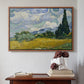 Wheat Field with Cypresses, 1889 - Floater Framed Canvas Print