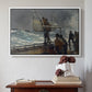 The Signal of Distress, c. 1896 - Floater Framed Canvas Print