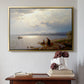 On the Banks of the Chiemsee, 1871 - Floater Framed Canvas Print