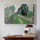 Landscape with Cypresses and Olive Trees near Nice, c. 1918 - Floater Framed Canvas Print