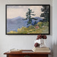 North Woods Club, Adirondacks, 1892 - Floater Framed Canvas Print