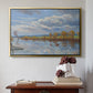 The Banks of the River Seine, 1893 - Floater Framed Canvas Print
