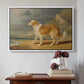Rough-Coated Collie, 1809 - Floater Framed Canvas Print