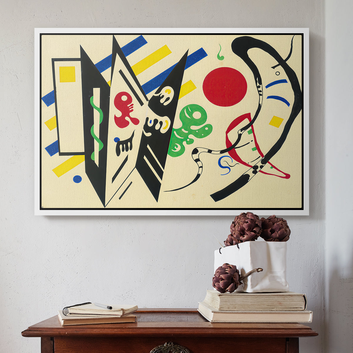 Reciprocity (Réciproque), 1935 - Floater Framed Canvas Print
