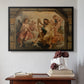 King David Playing the Harp, c. 1627-1628 - Floater Framed Canvas Print
