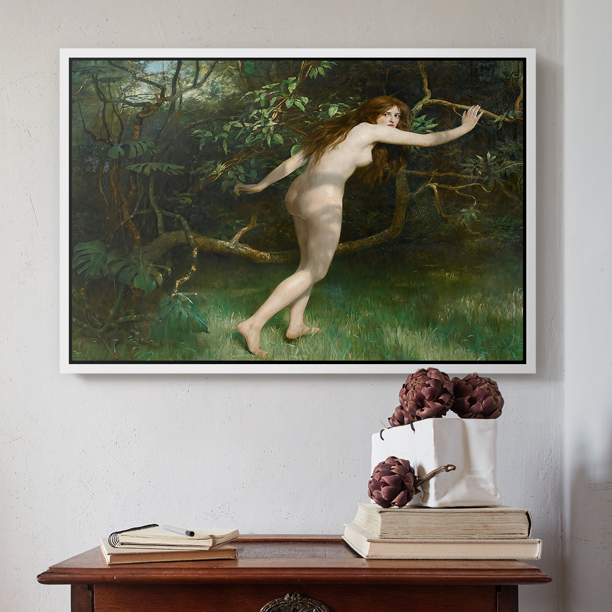 Eve, 1911 - Floater Framed Canvas Print