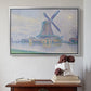 Mill of Edam (Moulin d'Edam), 1896 - Floater Framed Canvas Print