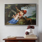 Venus and Adonis, 1632 - Floater Framed Canvas Print