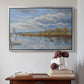 The Banks of the River Seine, 1893 - Floater Framed Canvas Print