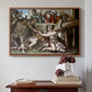The Sacrifice of Noah (Sistine Chapel), 1509 - Floater Framed Canvas Print