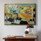 Seated Woman with Flower, 1942 - Floater Framed Canvas Print