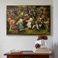 The Wedding Dance, c. 1566 - Floater Framed Canvas Print