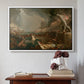 The Course of Empire: Destruction, 1836 - Floater Framed Canvas Print