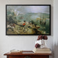 Landscape with the Fall of Icarus, c. 1560 - Floater Framed Canvas Print