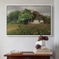 Farmhouse with Meadow Flowers, 1909 - Floater Framed Canvas Print