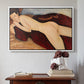 Reclining Nude from the Back (Nu couché de dos), c. 1917 - Floater Framed Canvas Print