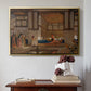A Lady Receiving Visitors (The Reception), 1873 - Floater Framed Canvas Print