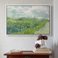 Green Wheat Field, Auvers, 1890 - Floater Framed Canvas Print
